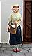 CF108 - Woman with laundry basket