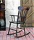 F015 - Lath back rocking chair