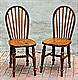 F042a - Windsor chairs (light wood)