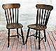 F051 - Lath back chairs